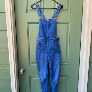 H & M blue jean overalls